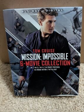 Tom Cruise Mission: Impossible 6-Movie Collection Blu-ray